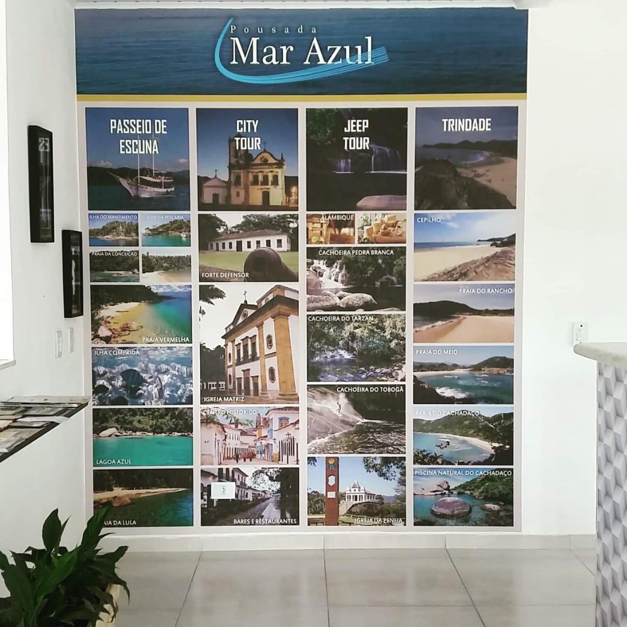 Pousada Mar Azul Paraty Exterior foto
