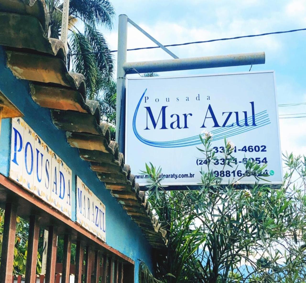 Pousada Mar Azul Paraty Exterior foto